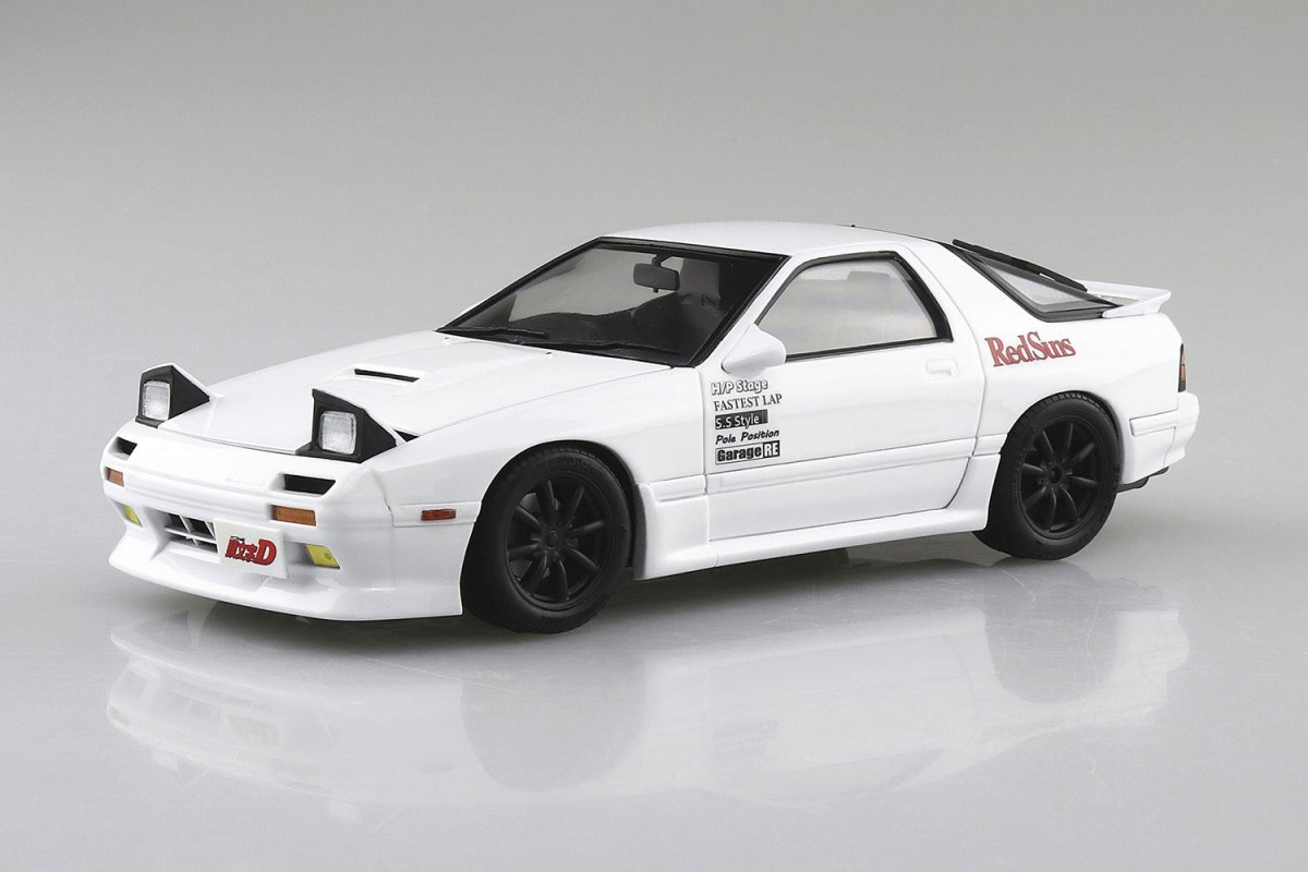 アオシマ 1/24 プリペイントモデル No.I-2 頭文字D 高橋涼介 FC3S RX-7